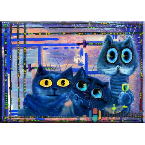 Картины кошек, , 168.00 грн., DEE777016, , Детские картины