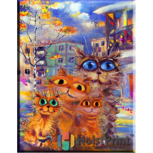 Рисунки котов, , 168.00 грн., DEE777025, , Детские картины