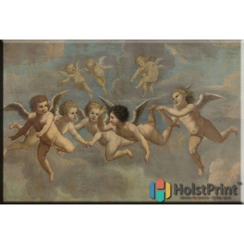 Картины с ангелами, , 168.00 грн., KSK777049, , Известные картины (Классика)