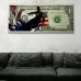 Картина на холсте Бэтмен на долларе