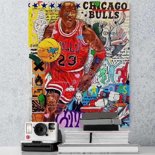 Картина на холсте Майлк Джордан NBA