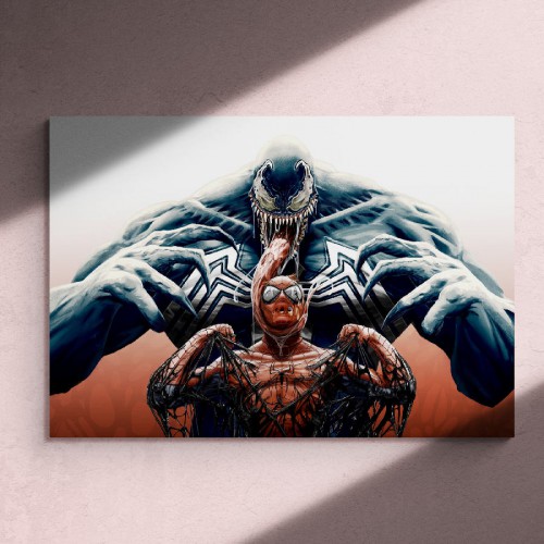Картина Веном и Человек паук, , 497.00 грн., RK0431, , Репродукции картин