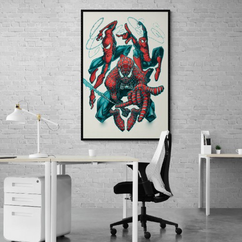 Картина на холсте Человек-паук Spider-Man, , 557.00 грн., RK0890, , Репродукции картин