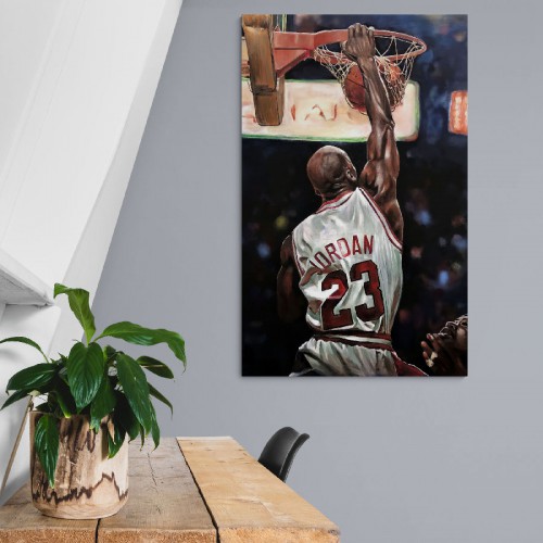 Картина Майлк Джордан НБА