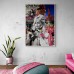 Картина на холсте Брижит Бардо и Розовая пантера