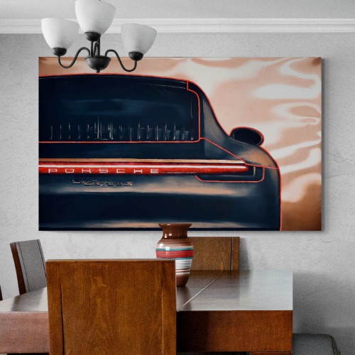 Картина на холсте Porsche Cayenne, , 557.00 грн., RK1068, , Репродукции картин