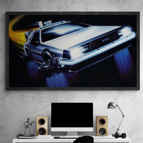 Картина на холсте DeLorean DMC Назад в будущее, , 557.00 грн., RK1196, , Репродукции картин