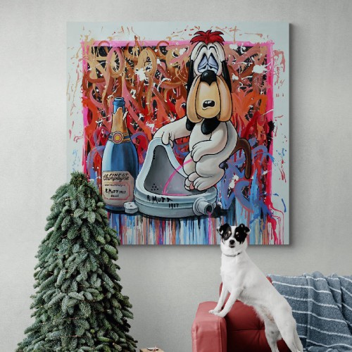 Картина на холсте Snoopy Снупи, , 527.00 грн., RK1274, , Репродукции картин