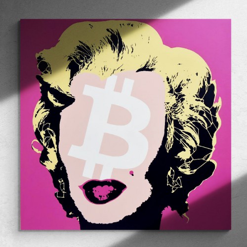 Картина на холсте Bitcoin, , 527.00 грн., RK1340, , Репродукции картин